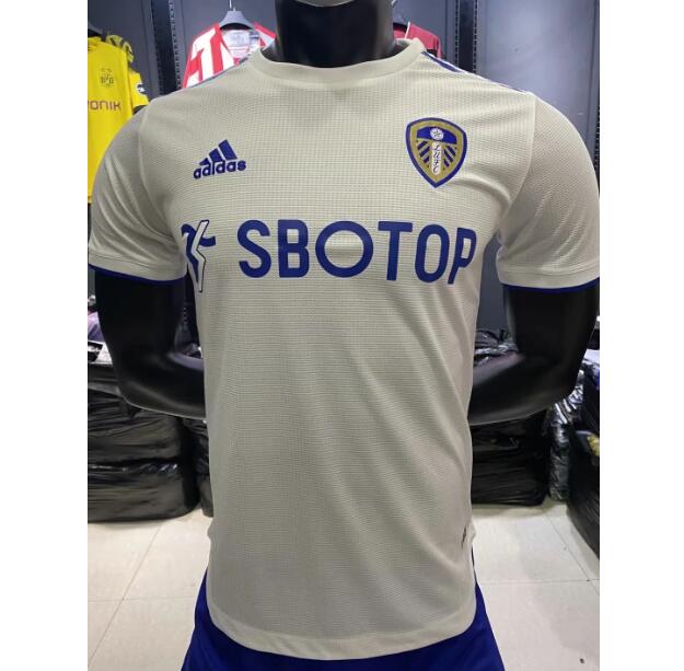 Leeds United FC Home Kit Soccer Jersey Player Version 2020/21